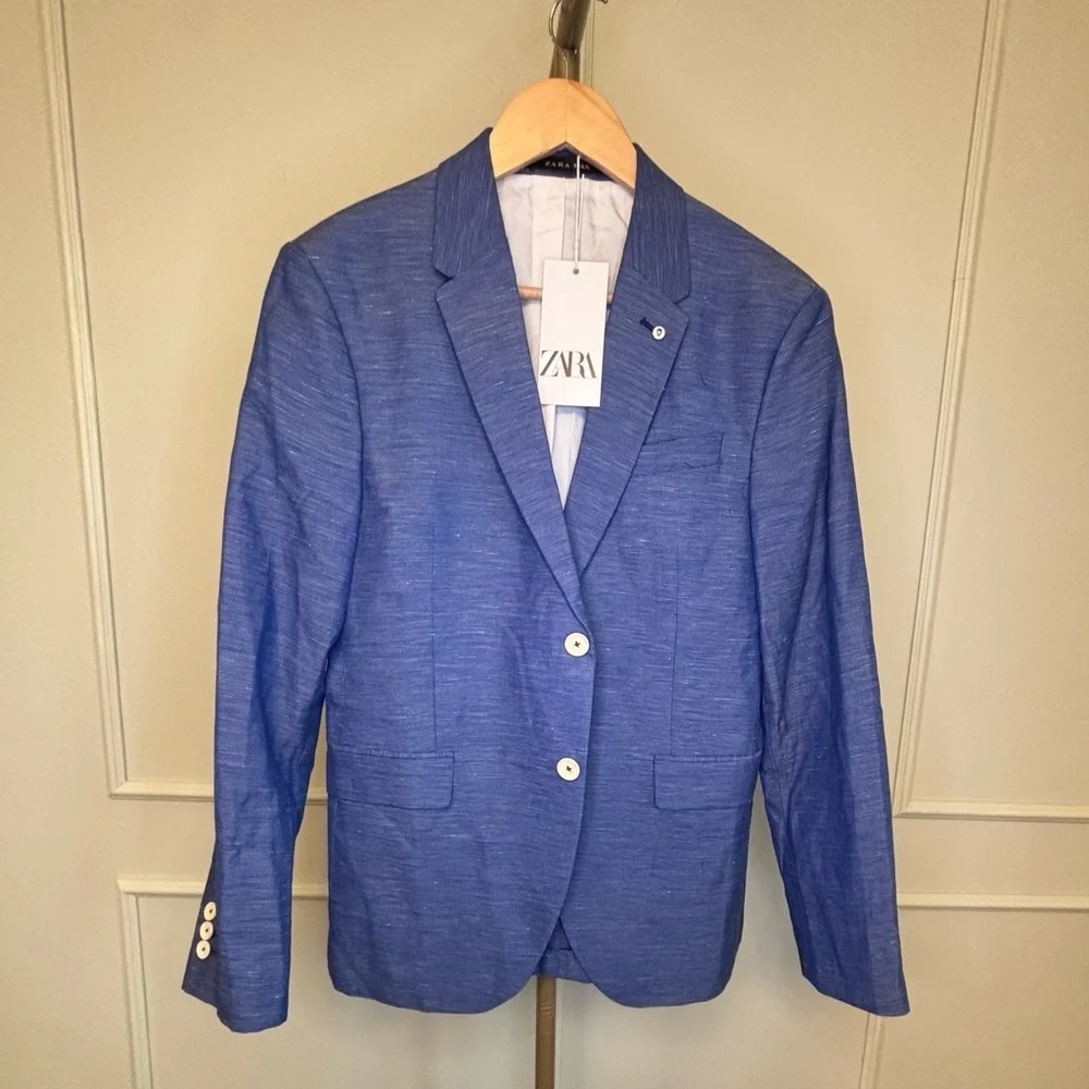 Zara Men's Blazer Casual Suit Jacket MSRP $118